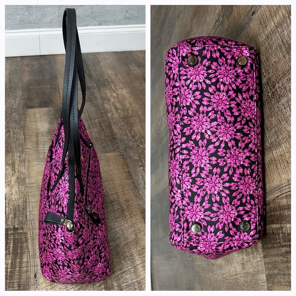 Michael Kors Kelsey Multi Jewel medium pink tote bag - Picture 6 of 9